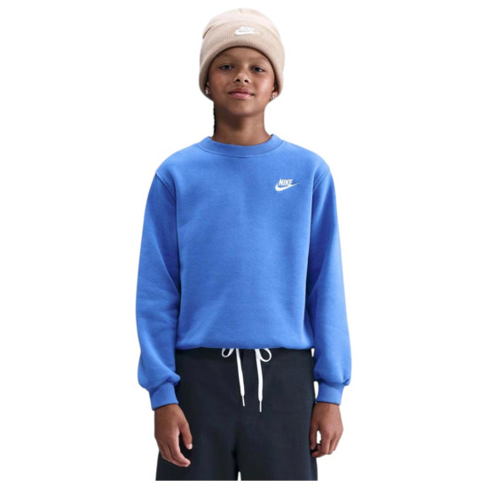 Nike Παιδικό φούτερ Sportswear Sportswear Club Fleece Nike Παιδικό φούτερ Sportswear Sportswear Club Fleece